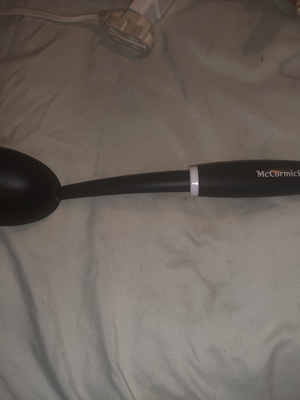 McCormick Black Nylon Cooking Spoon – Durable Heat-Resistant Kitchen Utensil